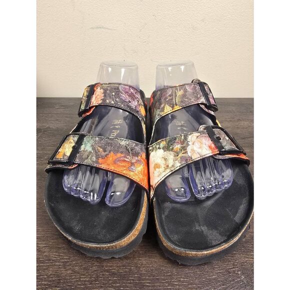 Papillio by Birkenstock Arizona Floral Bouquet Textile EU 42 W11 M9 - Picture 3 of 6